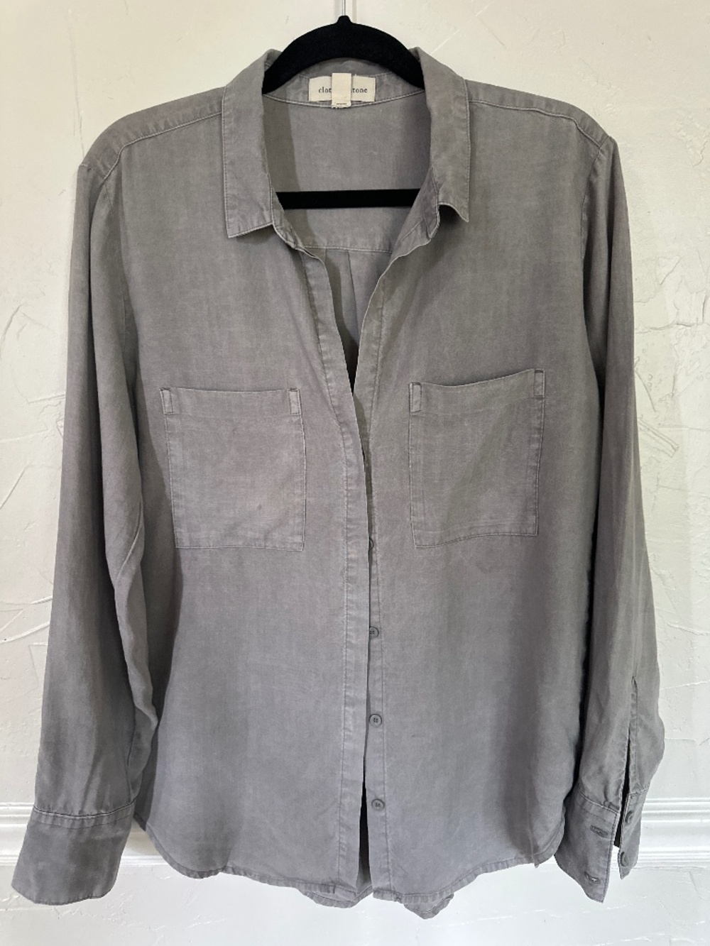 Cloth & Stone Tencel Button Down Shirt M